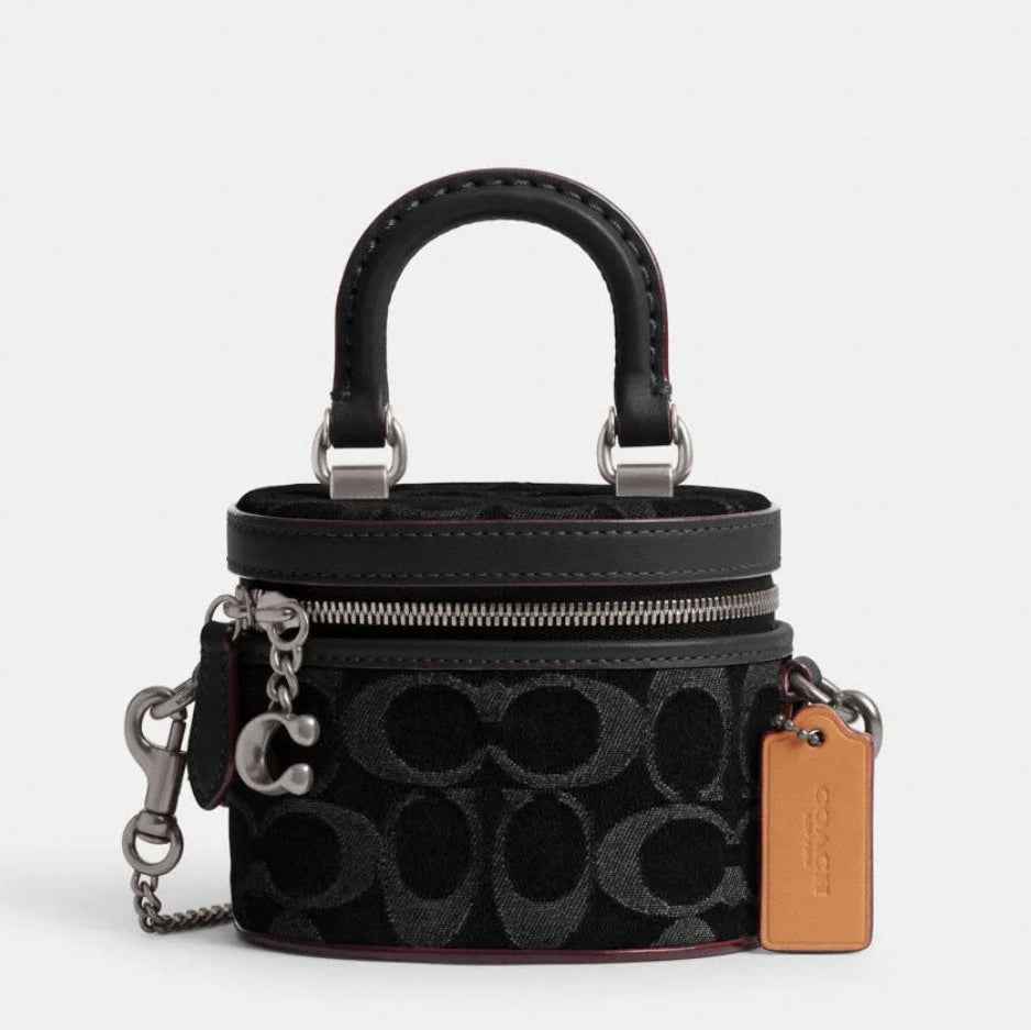 Trail Crossbody 12 In Signature Denim