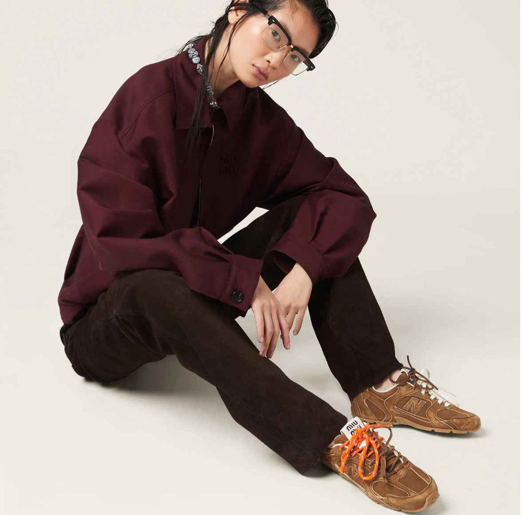 حذاء ميو ميو