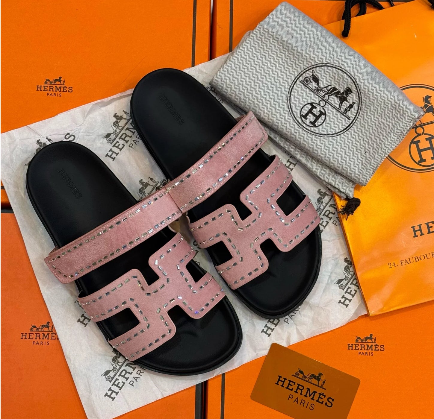 Hermès Chypre sandals