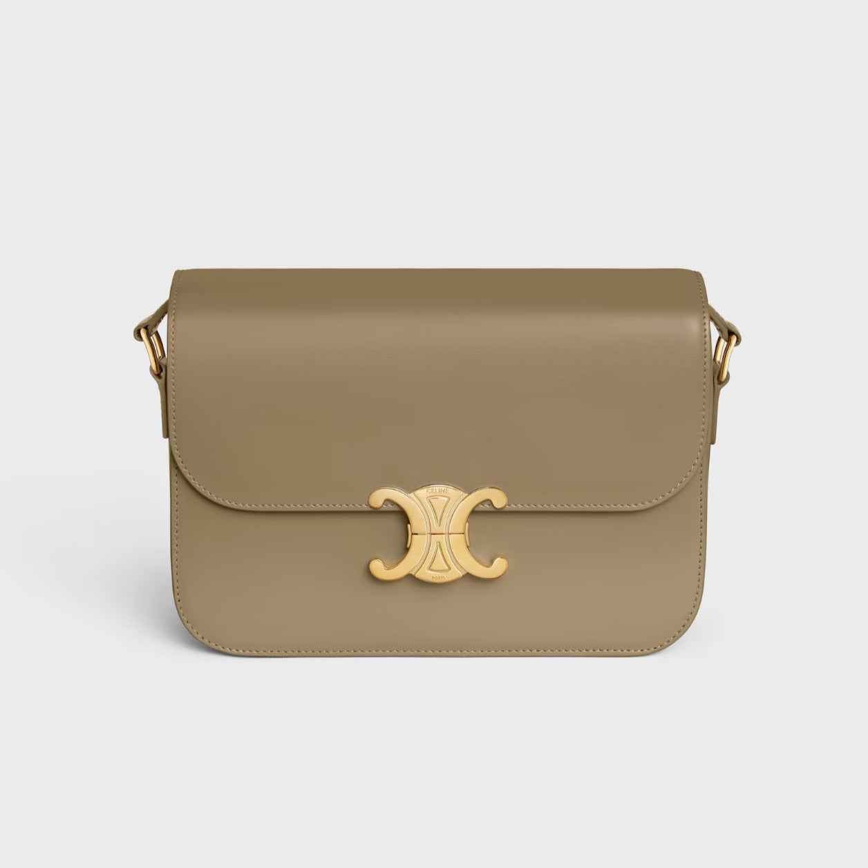 CLASSIQUE TRIOMPHE BAG IN SHINY CALFSKIN - WOW BOUTIQUE