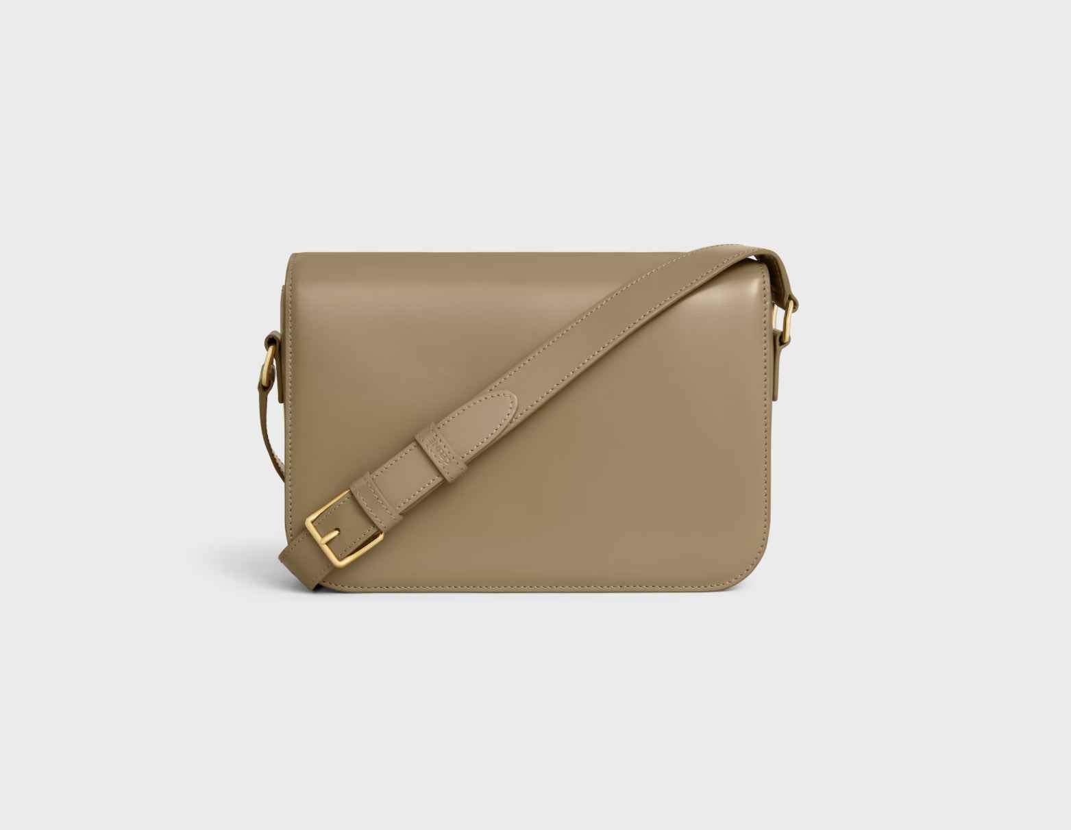 CLASSIQUE TRIOMPHE BAG IN SHINY CALFSKIN - WOW BOUTIQUE