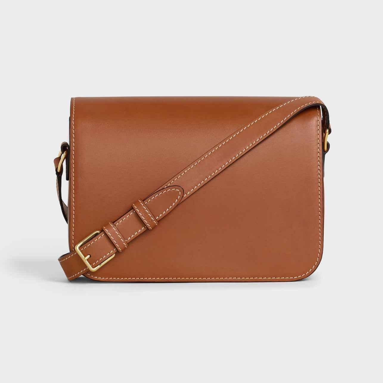 CLASSIQUE TRIOMPHE BAG IN SHINY CALFSKIN - WOW BOUTIQUE