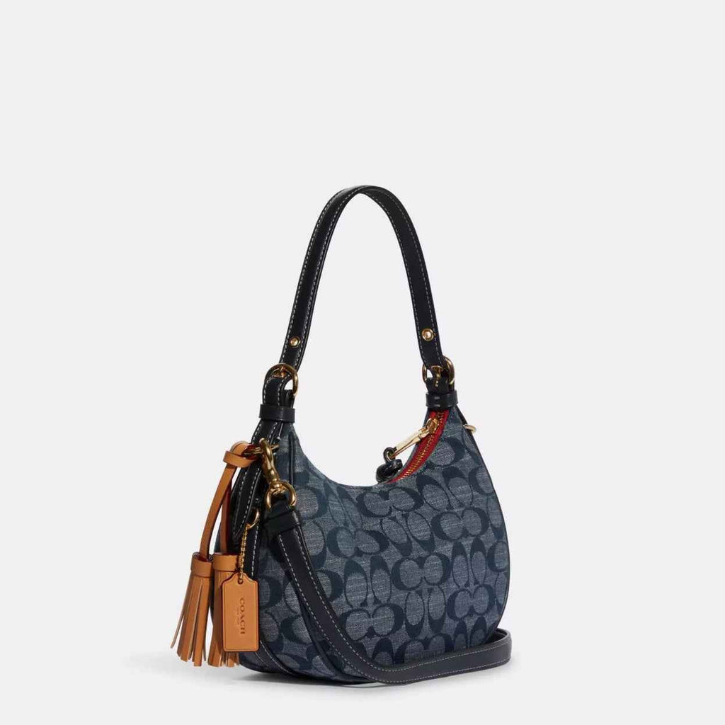 Kleo Hobo In Signature Chambray - WOW BOUTIQUE