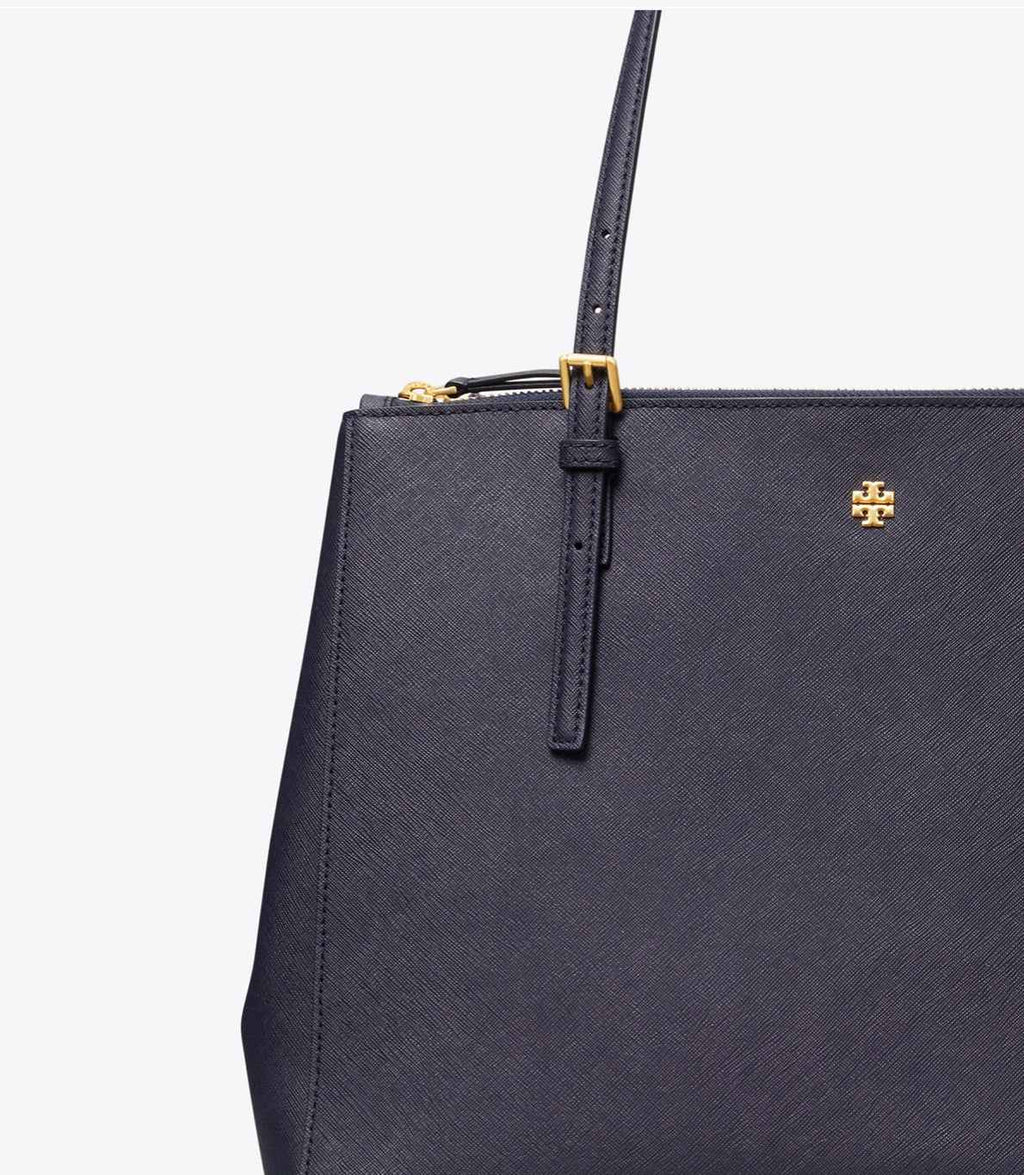 LEATHER DOUBLE ZIP TOTE - WOW BOUTIQUE