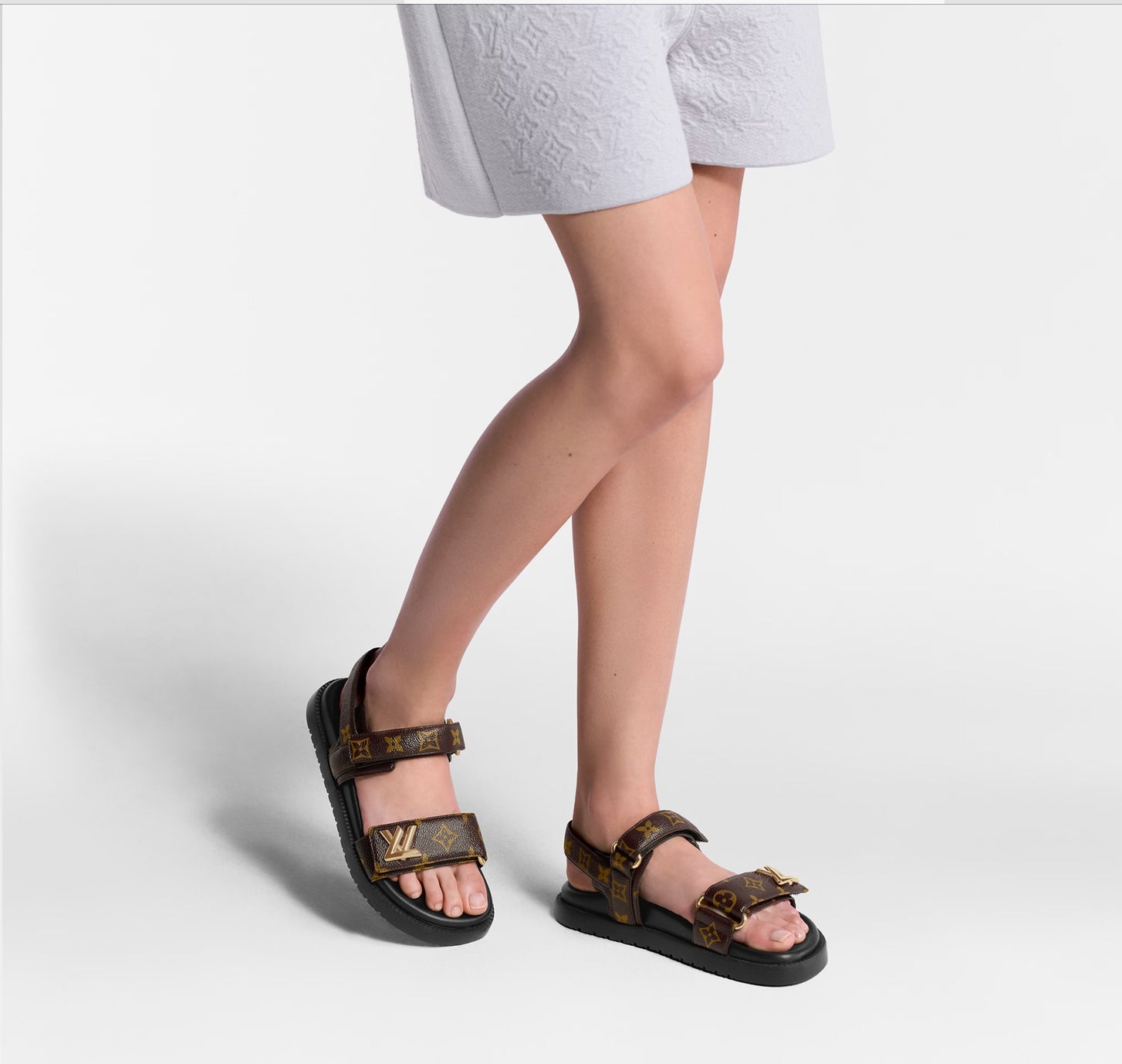 Louis Vuitton LV Sunset Flat Comfort Sandals - WOW BOUTIQUE