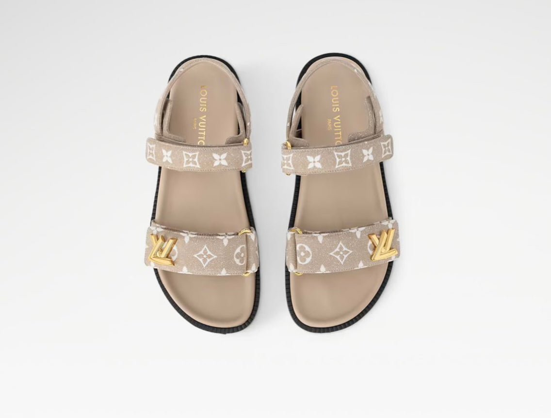 Louis Vuitton LV Sunset Flat Comfort Sandals - WOW BOUTIQUE