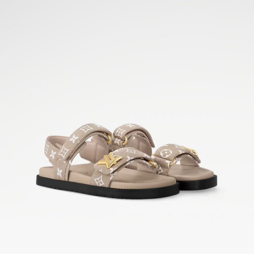 Louis Vuitton LV Sunset Flat Comfort Sandals - WOW BOUTIQUE