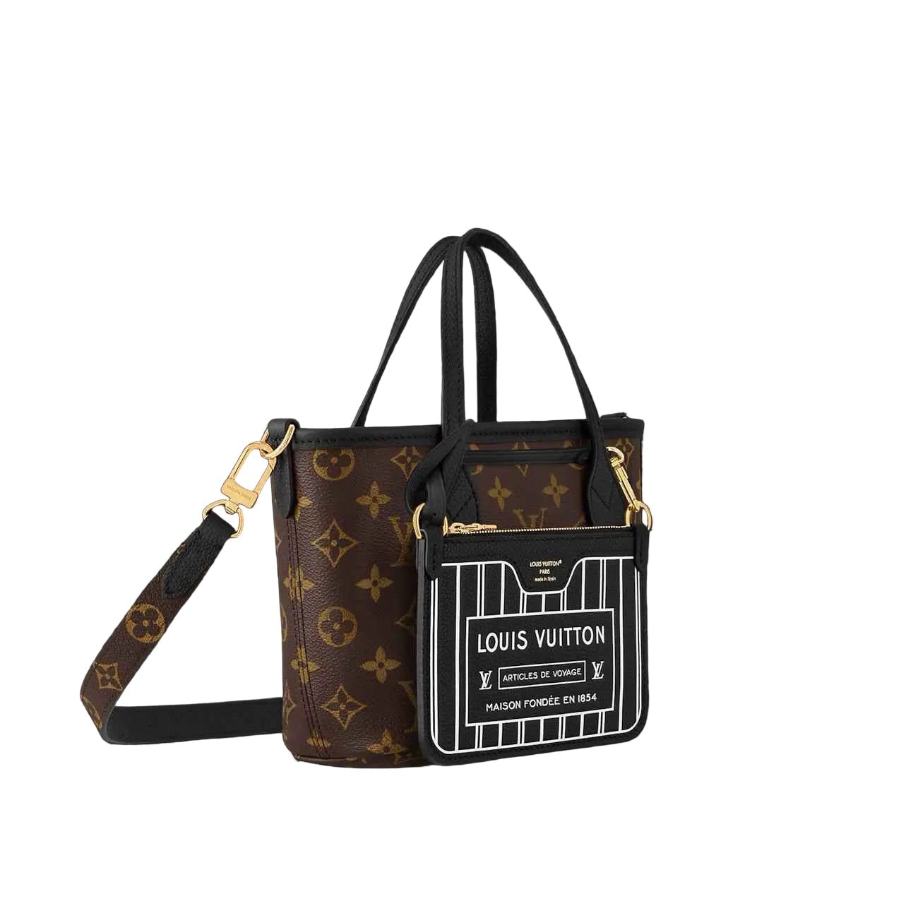 Louis Vuitton Sac Neverfull Bandoulière Inside Out BB bags - WOW BOUTIQUE