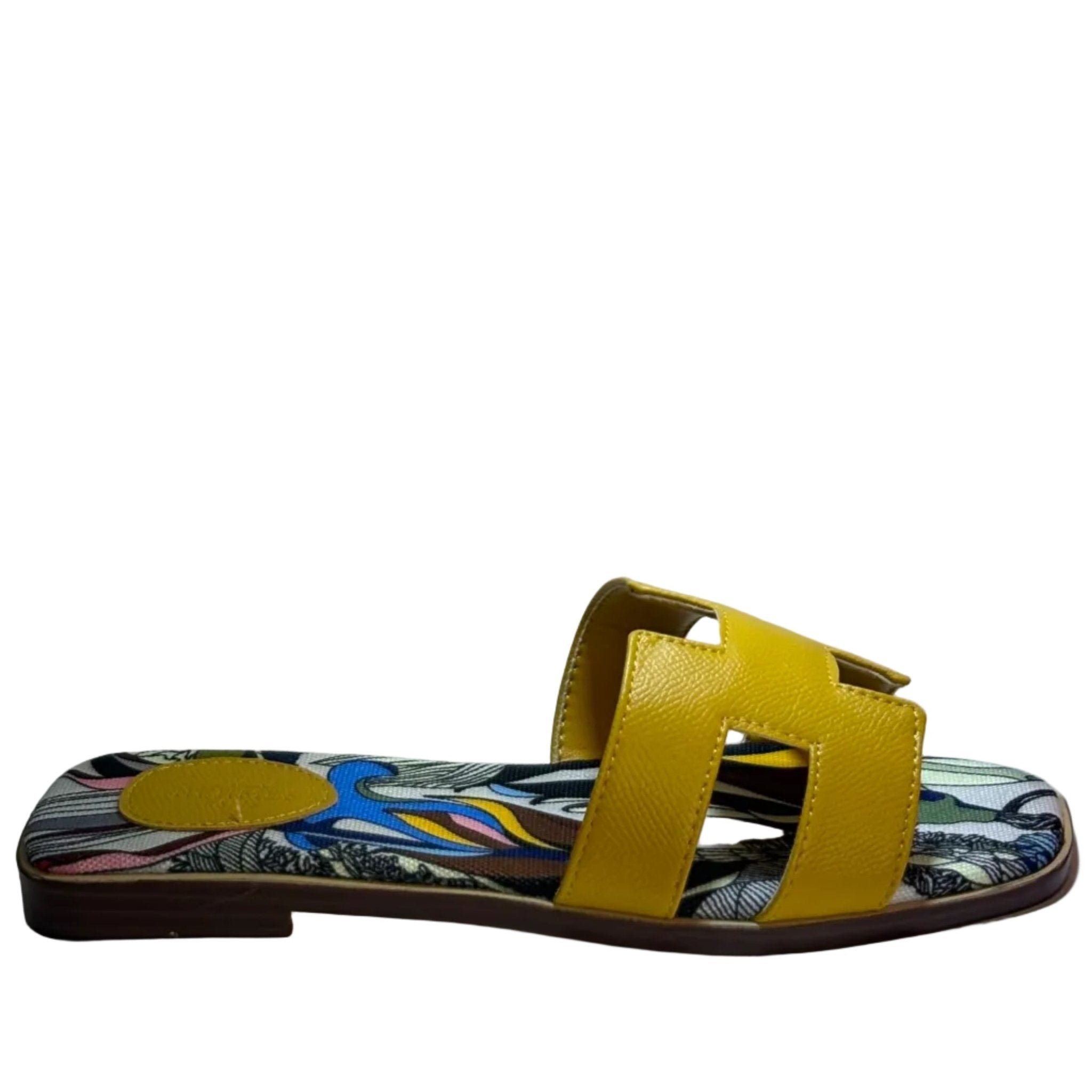 صندل هيرمز ملون - WOW BOUTIQUE
